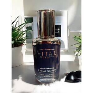 VITAL Beauty Advanced Firming Facial FACIAL SERUM Pro-Collagen Peptides 2 oz